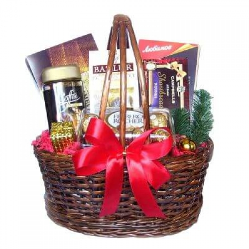 Новогодняя корзина "Счастья Вам"